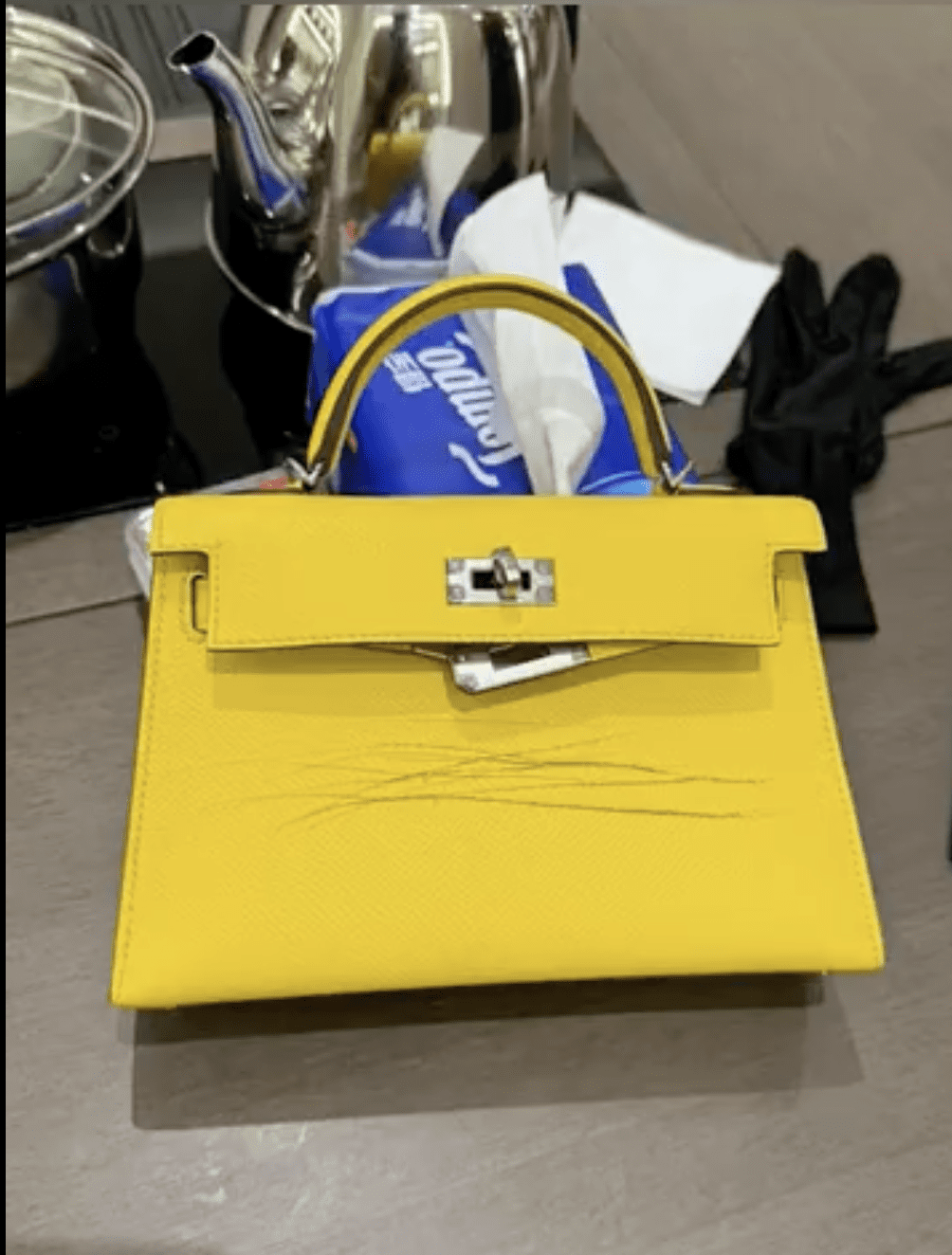 RM105k Hermès bag the China women scratched 1
