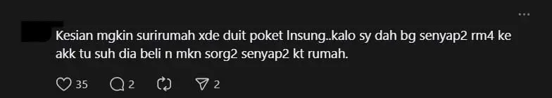 'Will You Die If You Don't Eat It?!' — M'sian Man Yells At Wife Who Wanted To Buy RM3.80 Potato Chips comment 1