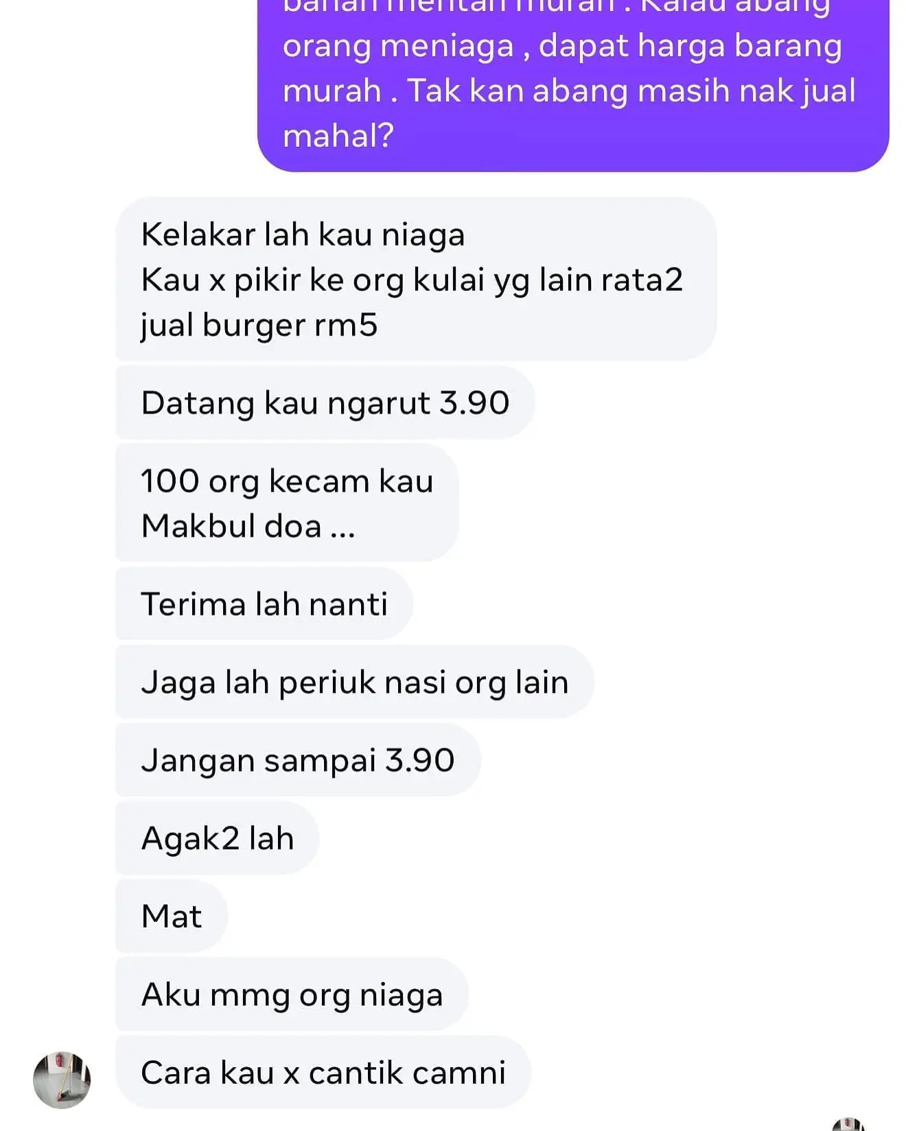 RM3.90 burger kulai johor