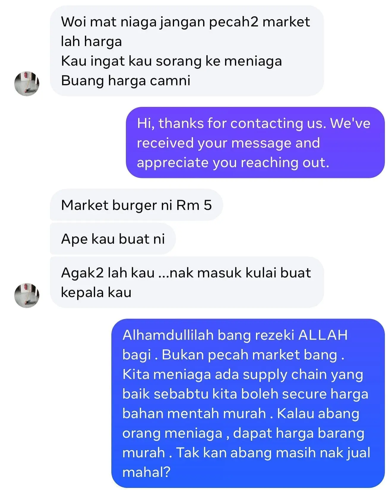 RM3.90 burger kulai johor