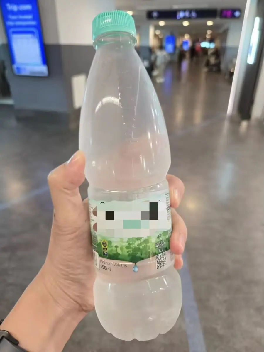 RM7.80 mineral water