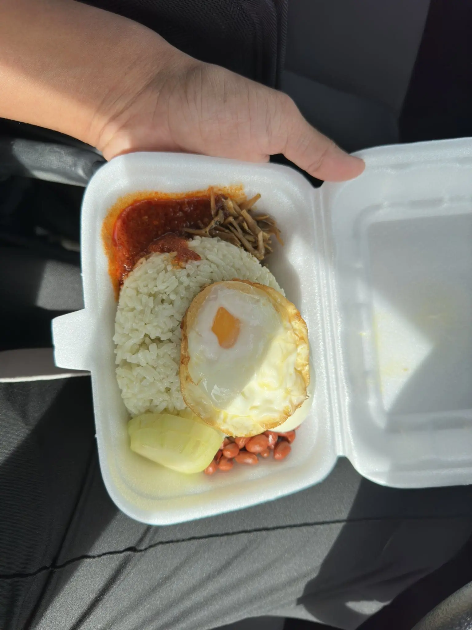 RM8 nasi lemak in Sabah