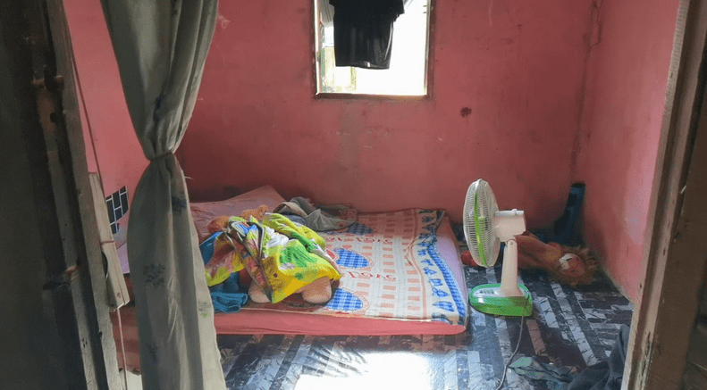 Room where attack took place