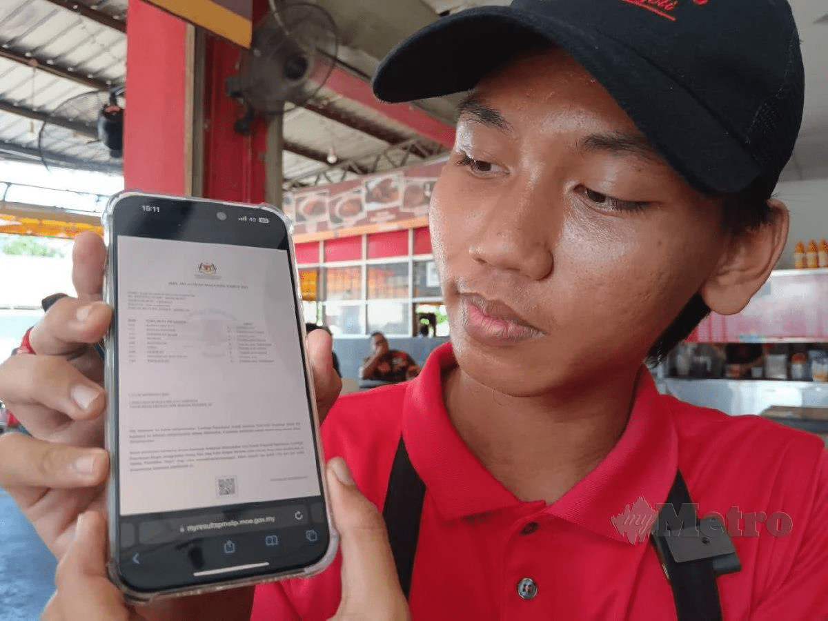 Said Syazwan Said Rosnizam's SPM results