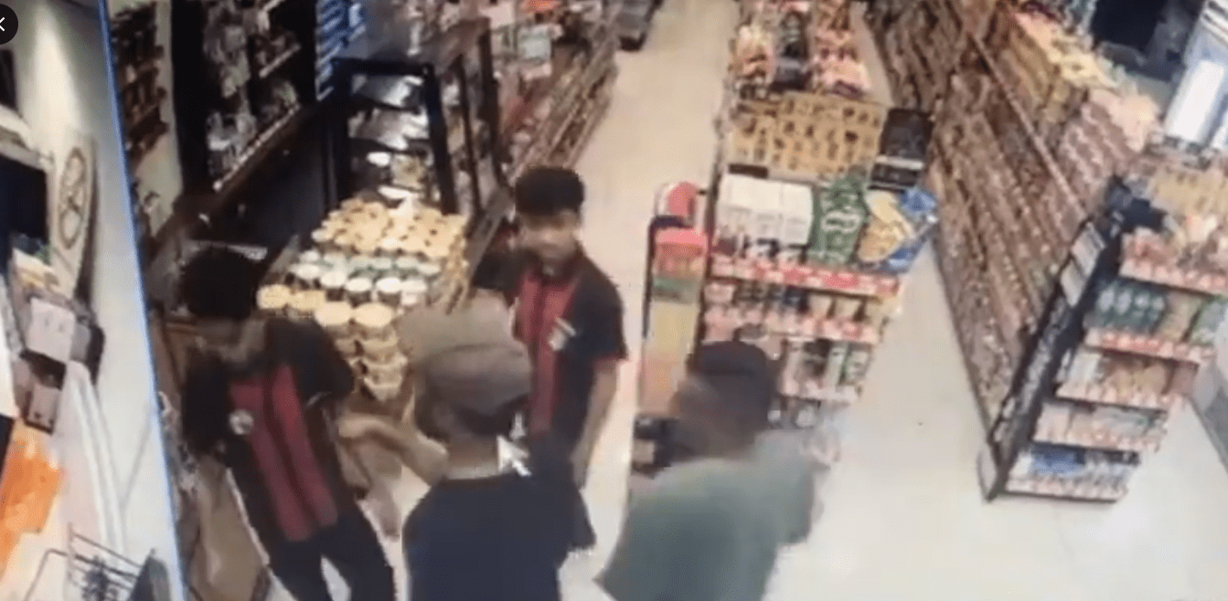 Drunk M'sian Man Punches Teen At Convenience Store, Friend Poses For A Selfie With Victim