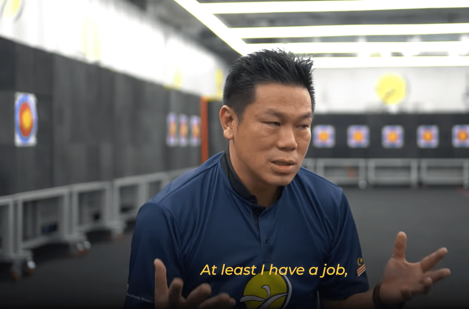 Former M'sian Squash Champion Now Works As Cleaner At KL Archery Centre