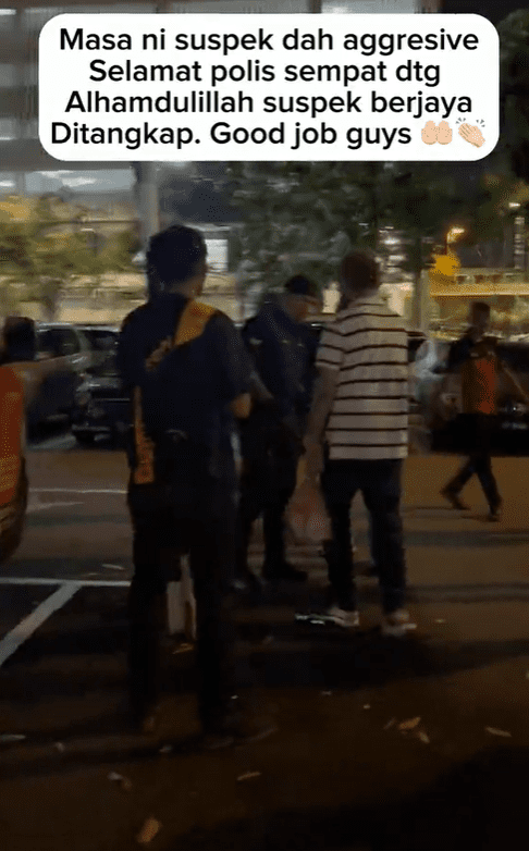 M'sian Woman Shows 'Signal For Help' At PJ Fair, Police Save Her From BF Who Was Allegedly Abusive