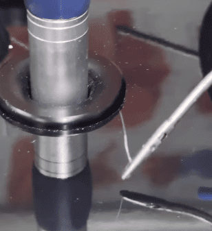 The fish bone that was taken out from Tan Boon Heong