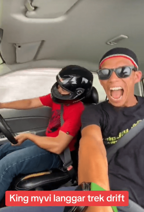 Myvi Seen Drifting On 2 Wheels Only In Viral Clip, Netizens Amazed & Amused