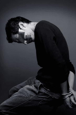 Man blindfolded and tied in kidnapping