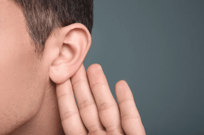 Man's ear