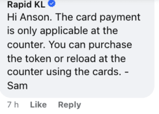 comment on Rapid Rail Introduces Debit & Credit Card Payments At All Customer Service Counters