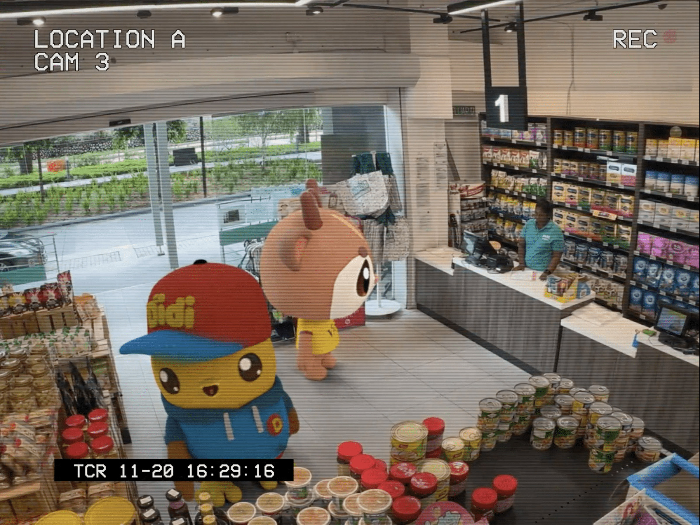 M’sian Shopper Got The Surprise Of His Life When He Spotted A Giant Kancil Shopping In The Same Aisle
