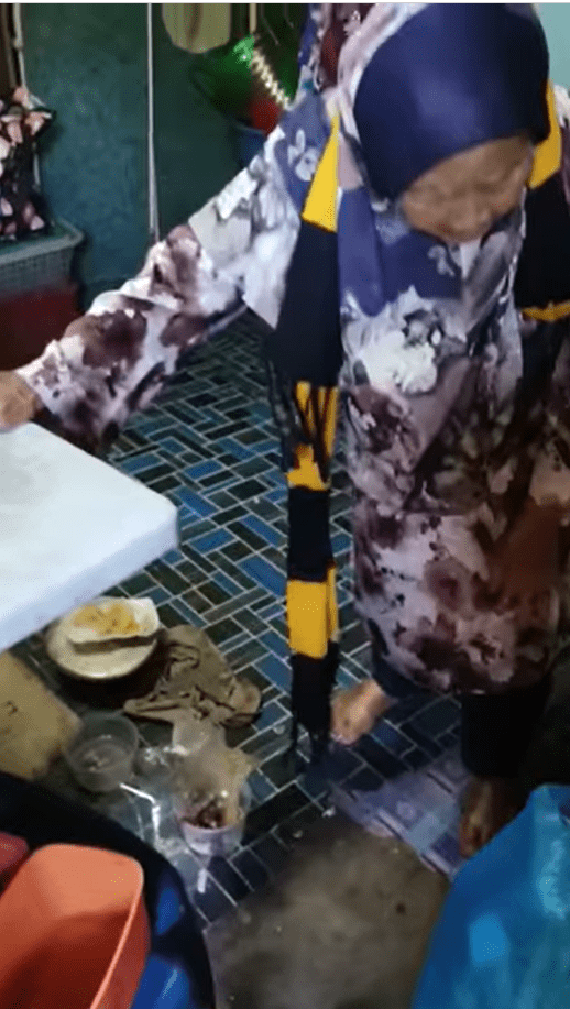 M'sian Woman Saddened To Find Old Lady Living In Shabby Home, Urges Netizens To Offer Help