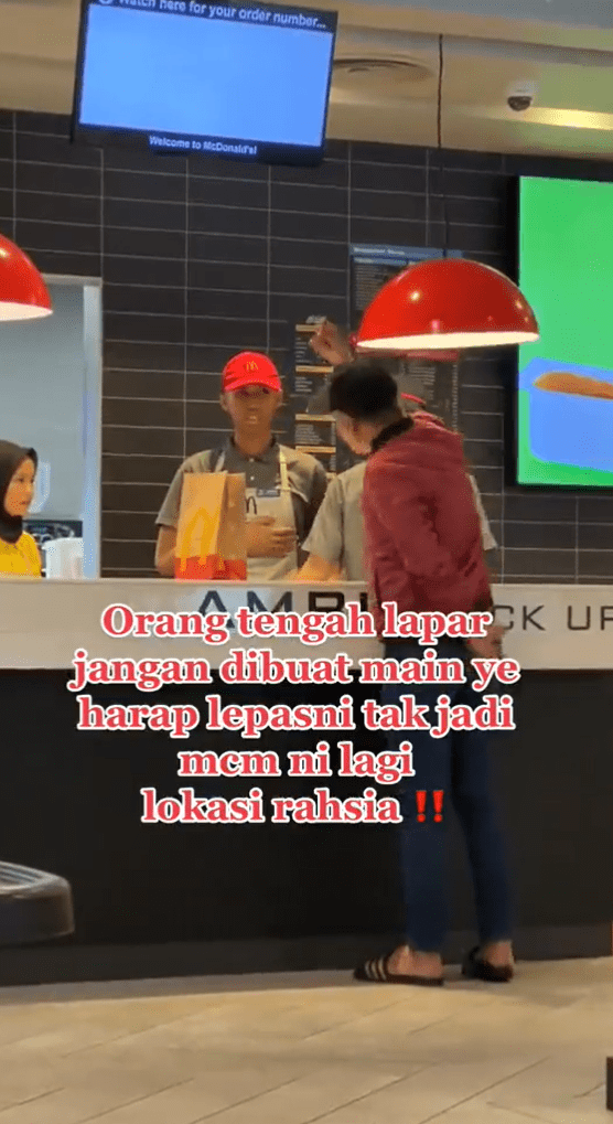 M’sian Customer Has A Meltdown Over Waiting Too Long For McD Cheeseburger