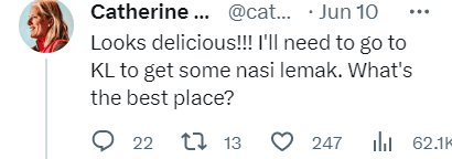 Former Canadian Environment Minister Triggers M'sians After Saying She Had The Best Nasi Lemak Breakfast In S'pore comment 1