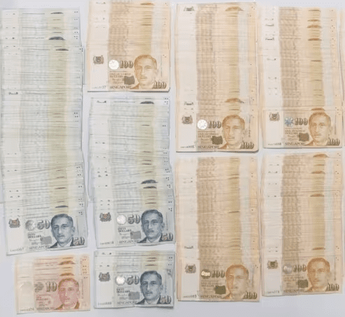 SG dollars recovered from robbery