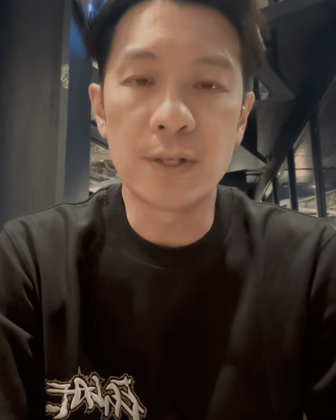 Shaun Chen revealling the hit and run