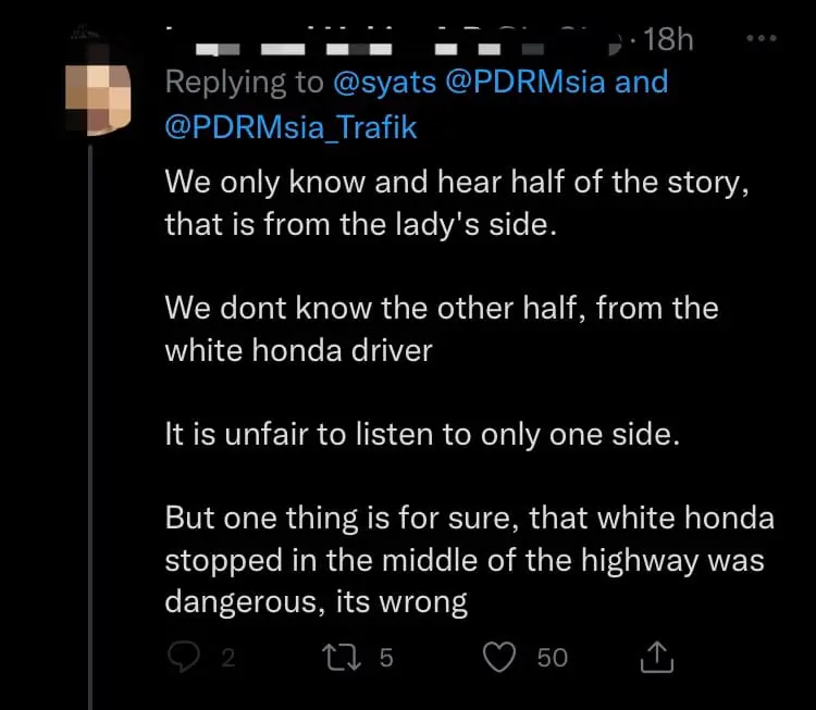 [VIDEO] Tempers Run Hot In Road Rage Incident Along NKVE Involving Honda Driver comment 1