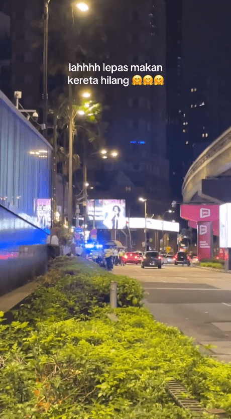 siren police car beside the road