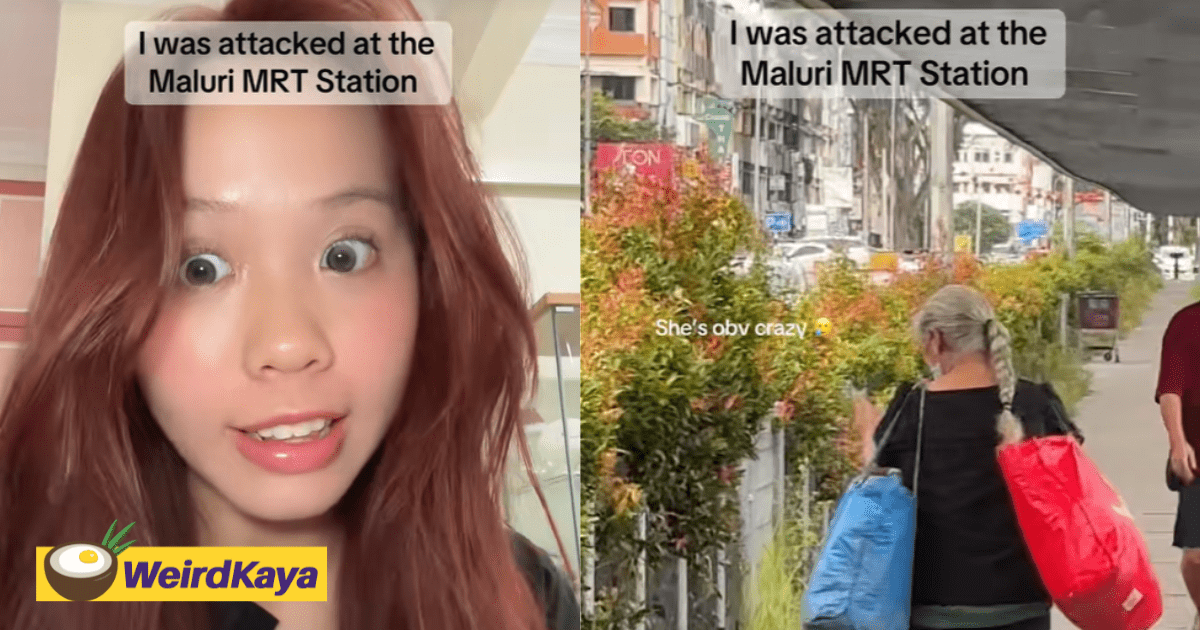 M'sian Woman Claims Aunty Slapped Her For No Reason At Maluri MRT Station