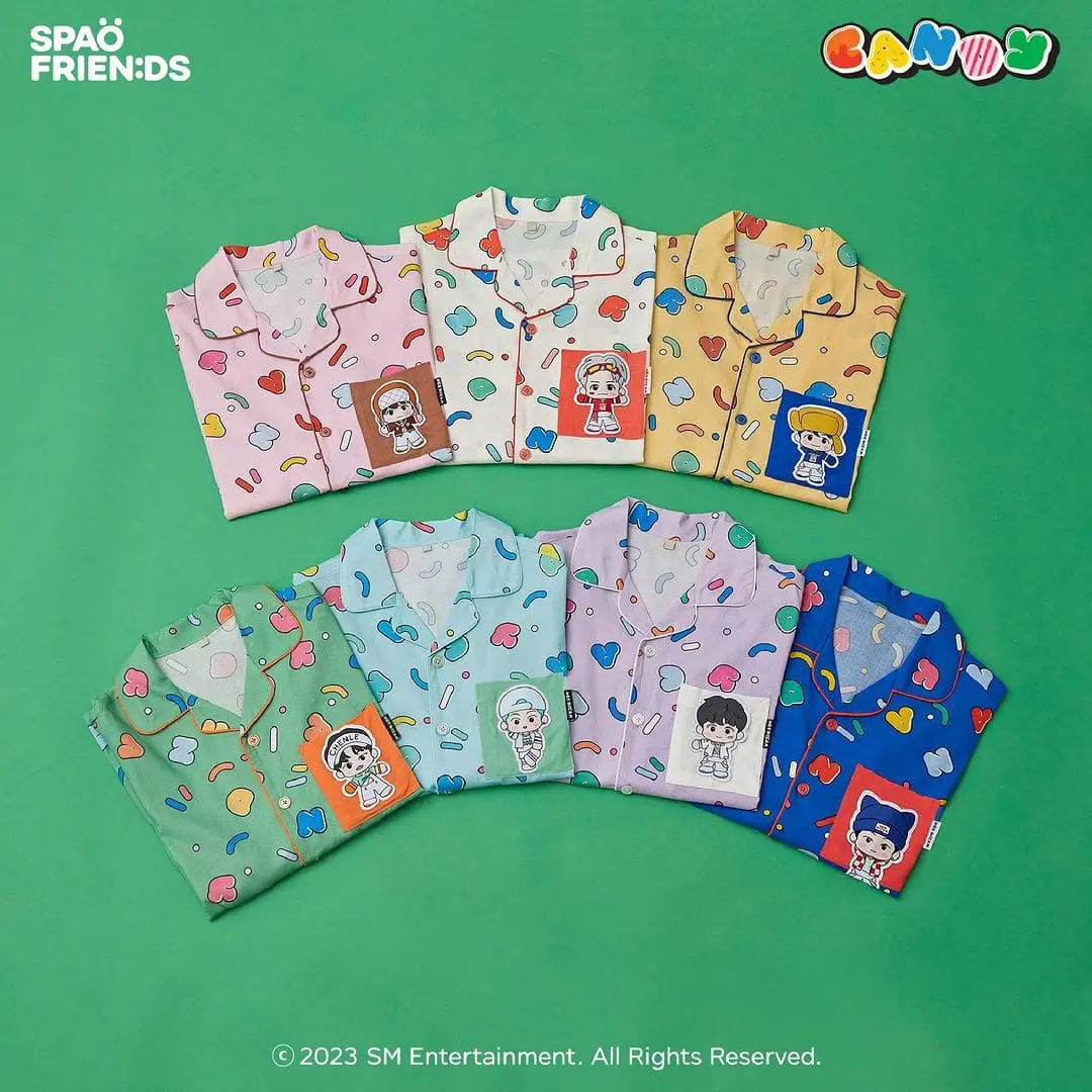 The latest SPAO x NCT DREAM 'Candy’ Collection