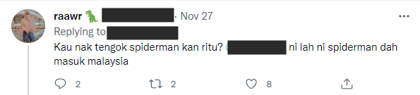 Netizens dubbing the naked man 'Spiderman'