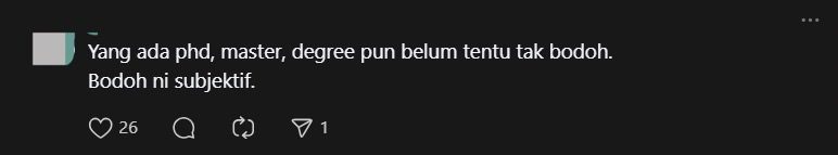 M'sian Suggests Using SPM Cert Instead Of MyKad To Decide Who's Qualified For RM1.99 RON95 Petrol comment 1