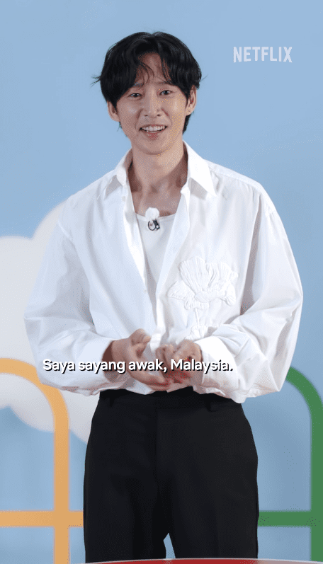 Squid Game's actor Park Sung-hoon giving message to all Malaysians
