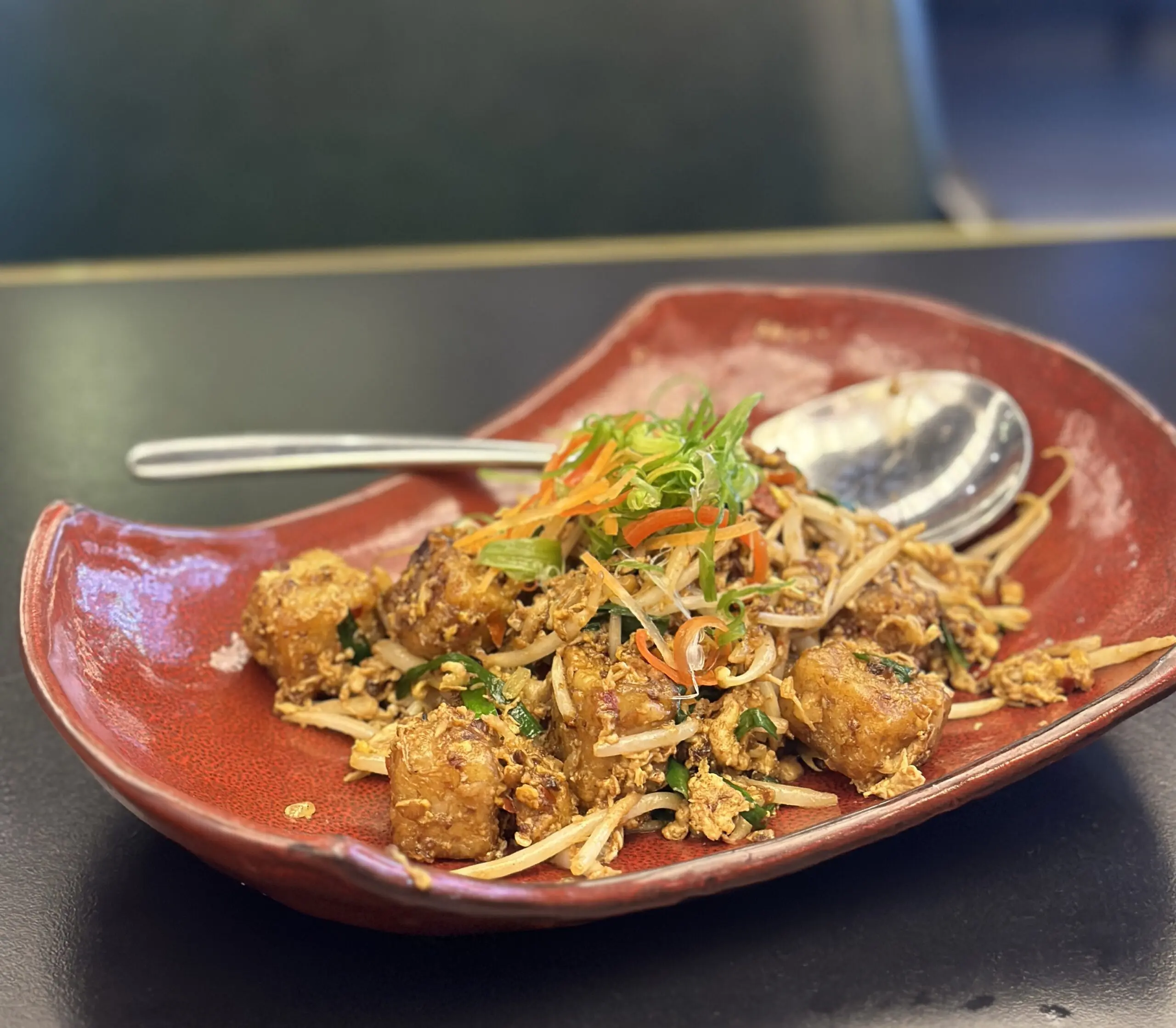 Stir Fried Radish Cake with Signature Sambal