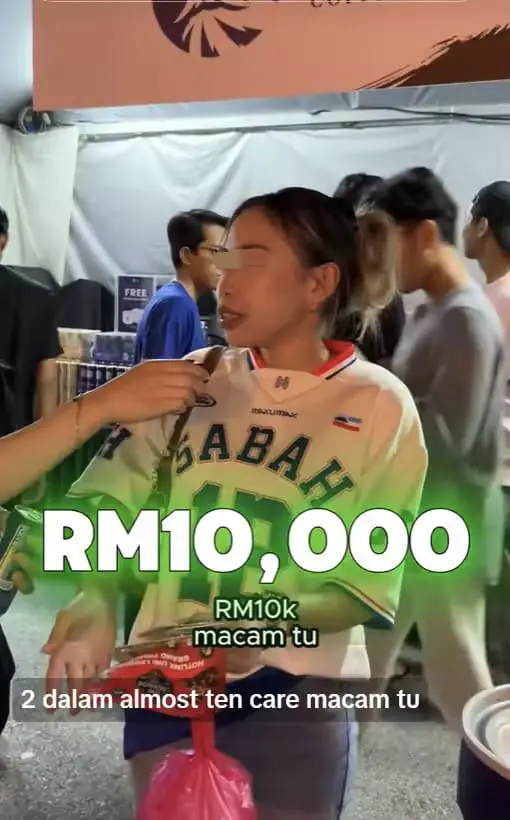 Student says she gets RM10k allowance