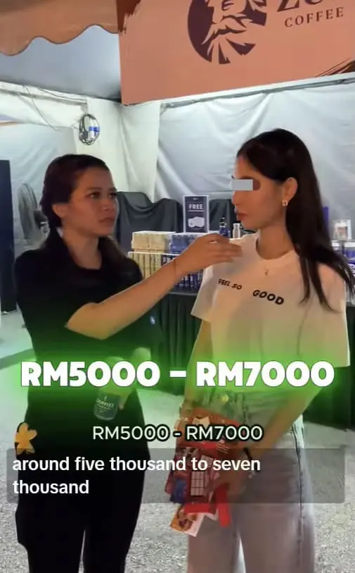 Student says she gets RM5k allowance