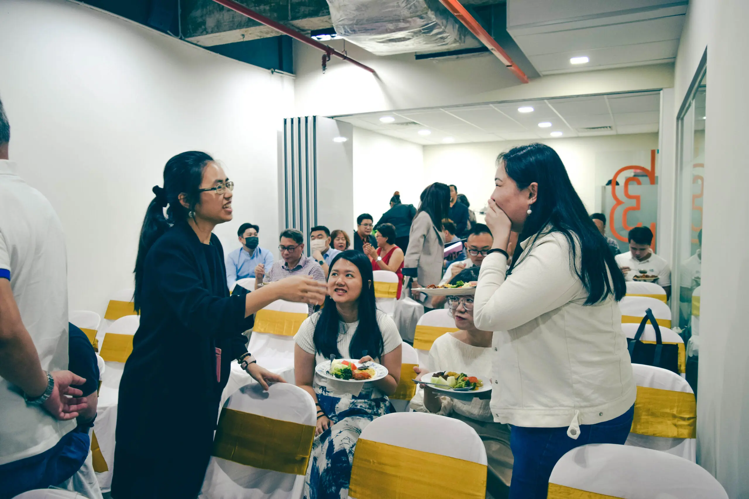 S.U.A staff attending to guest 