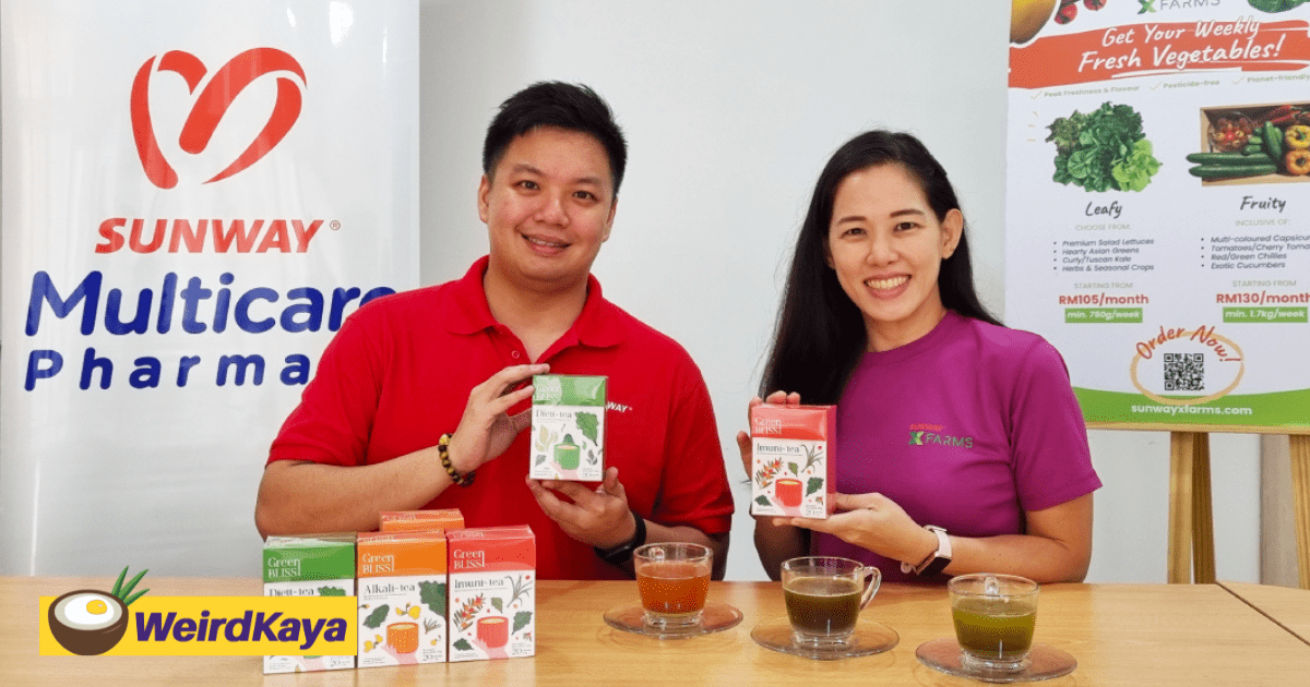 Sunway Multicare Pharmacy And Sunway XFarms Launch Immunity Boosting Tea Collection