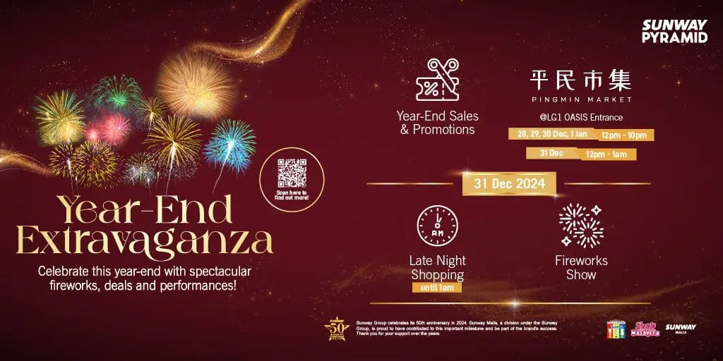 SUNWAY PYRAMID YEAR END EXTRAVAGANZA