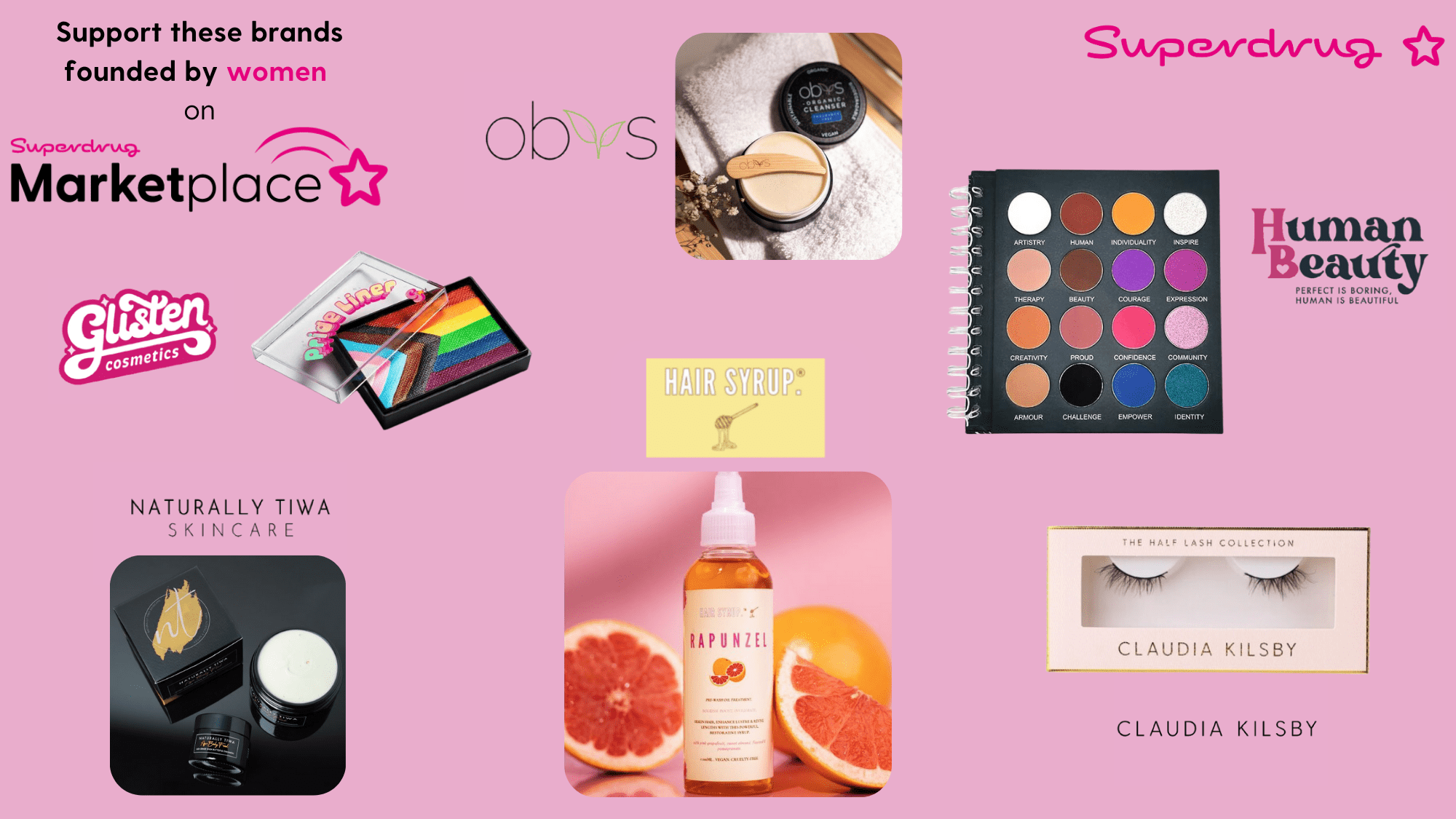 Superdrug_Support these brands founded by women