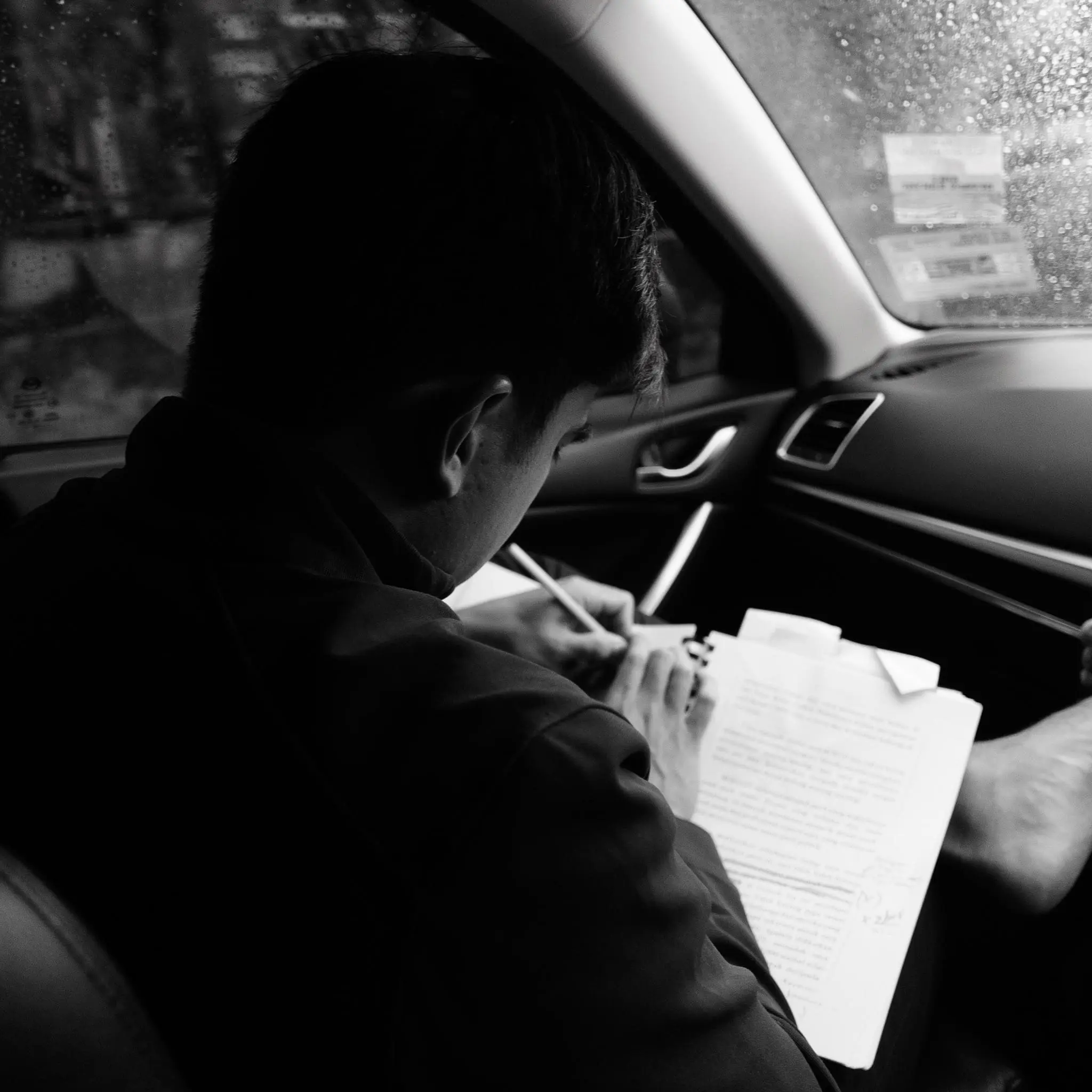Syed Saddiq writing his book 'Jalan Tegak'
