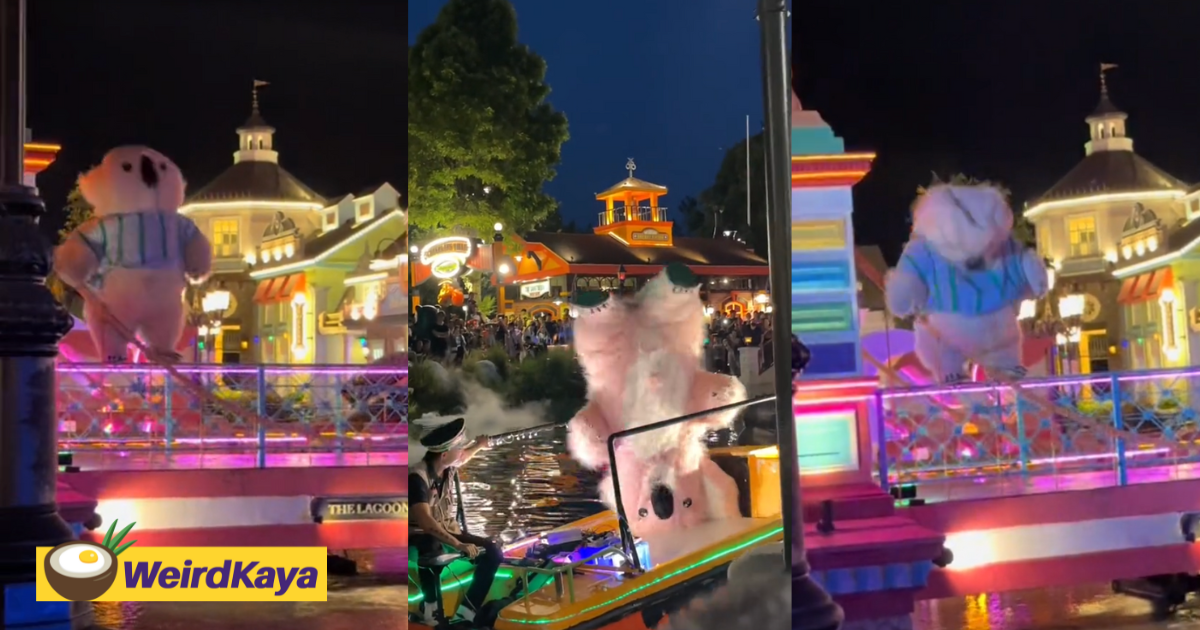 Thai Koala Mascot Entertains Guests With Wild Headbangs & Dance Moves Like There's No Tomorrow