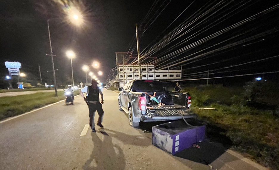 Thai police recover stolen ATM