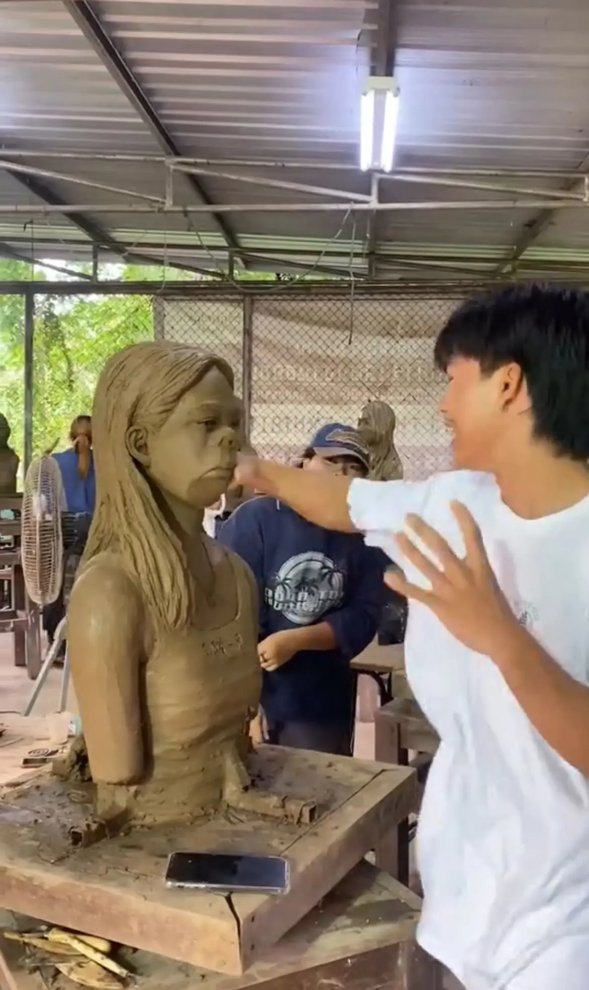 Thai Students Make Clay Sculptures Of Their Exes & Bosses To Punch & We Want A Turn Too.png