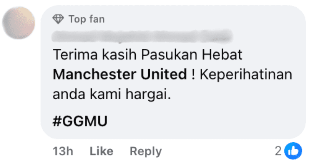 Thank you strong team MU for the concern