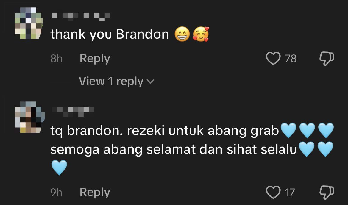 M'sian Delivery Rider Receives RM1,000 In Tips As Foreign Customer Was Too Lazy To Exchange Currency comment 1