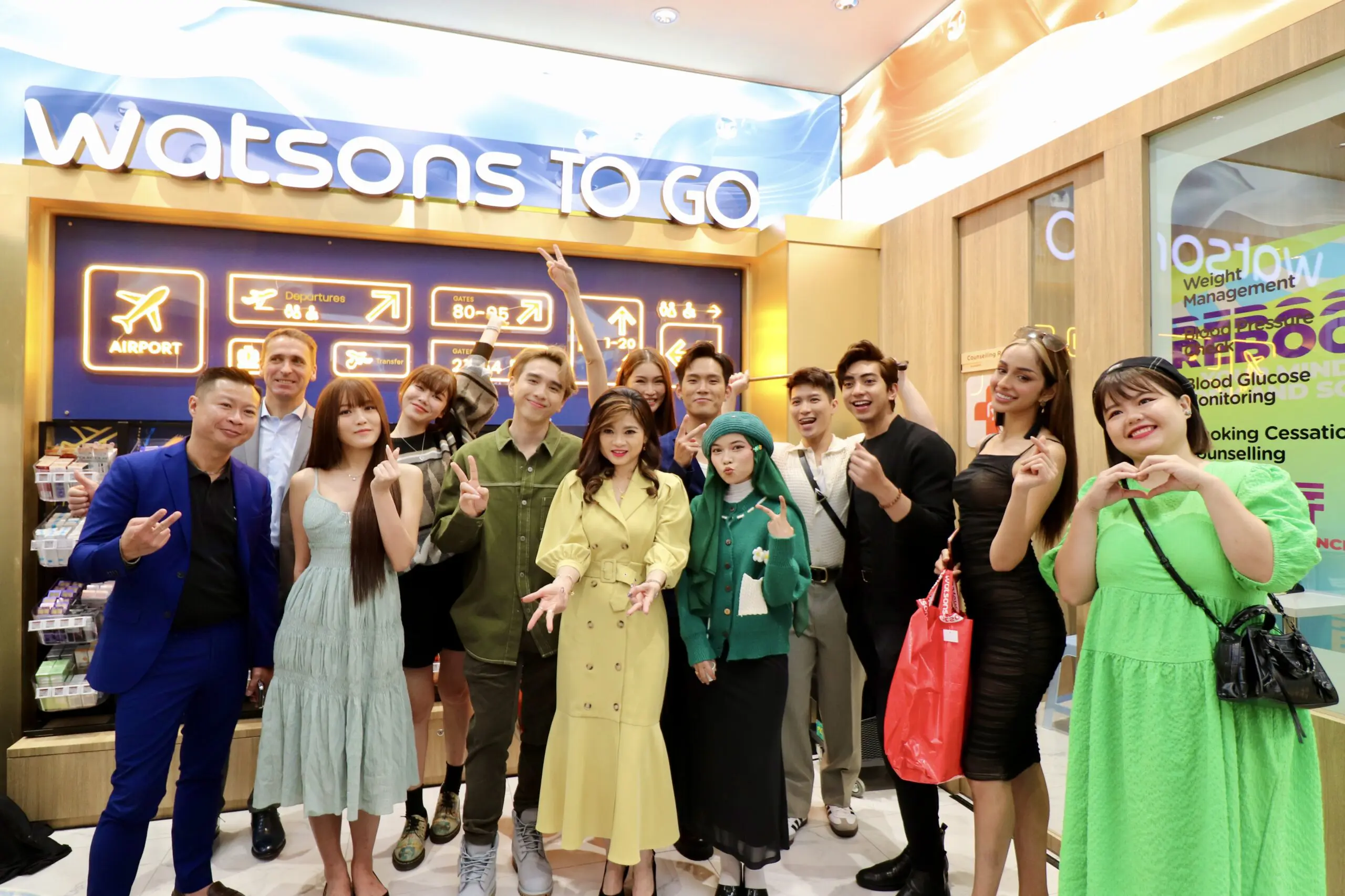 The Exchange TRX Watsons launch with celebrities