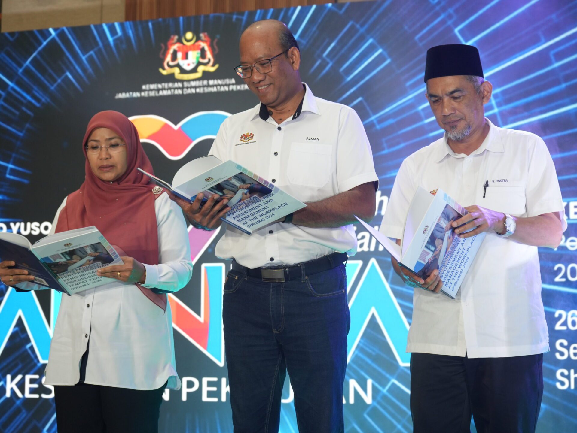 The launch of Guidelines on Psychosocial Risks Assessment and Management at the Workplace 2024