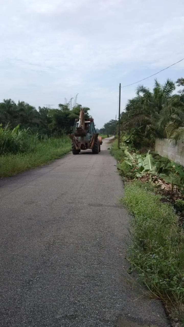 The residential area