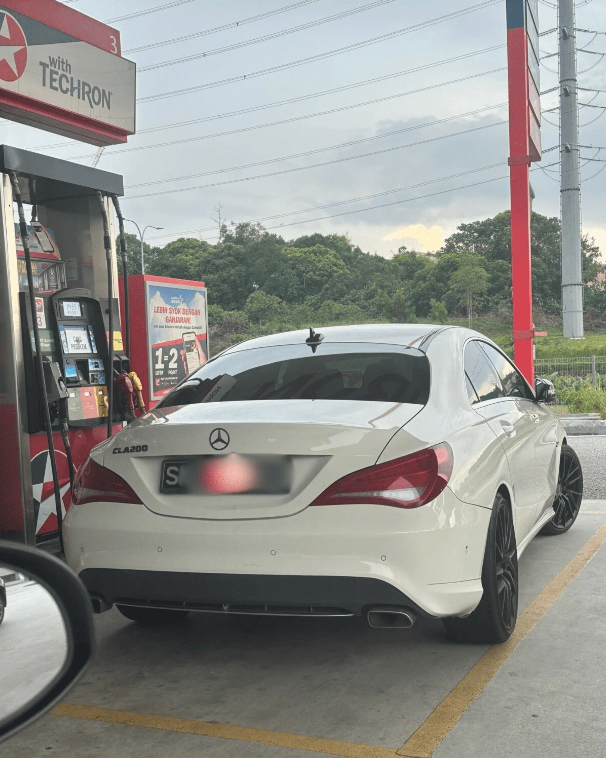 The SG-registered car