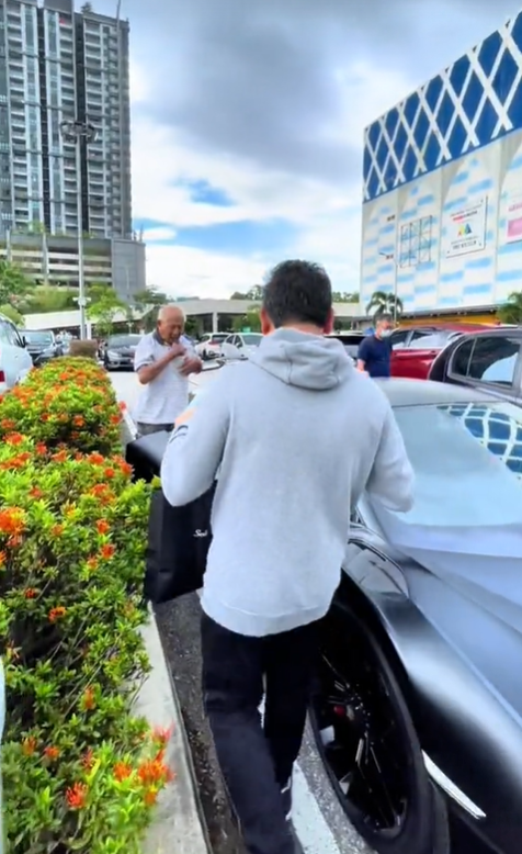M'sian TikToker asks uncle to sit inside Lamborghini