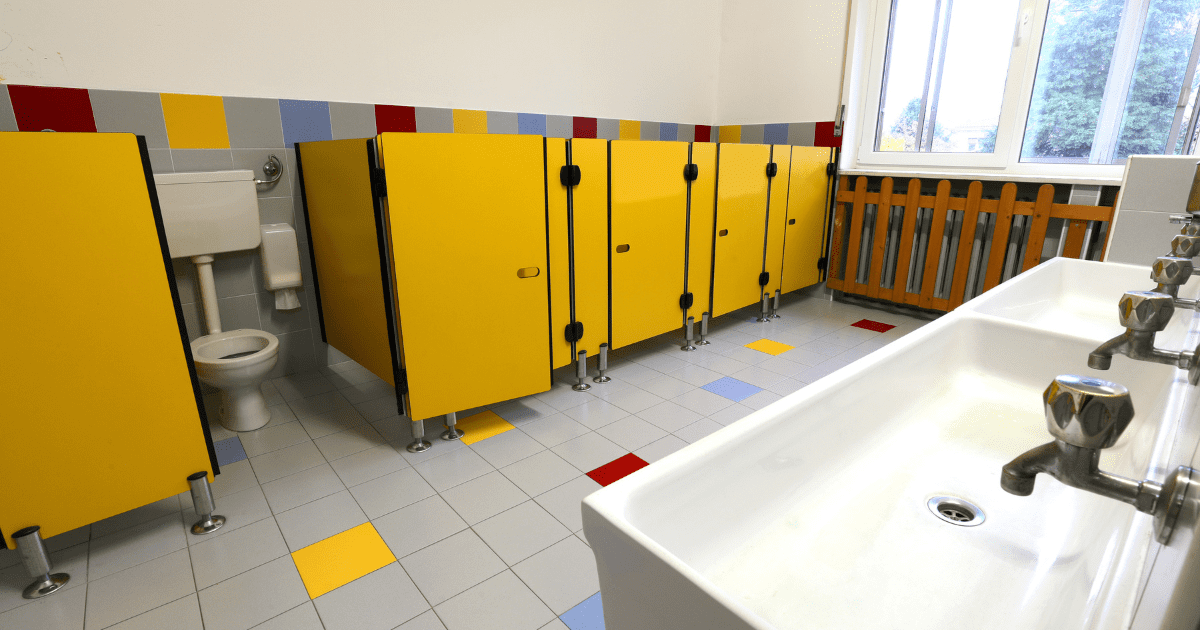 toilet in school