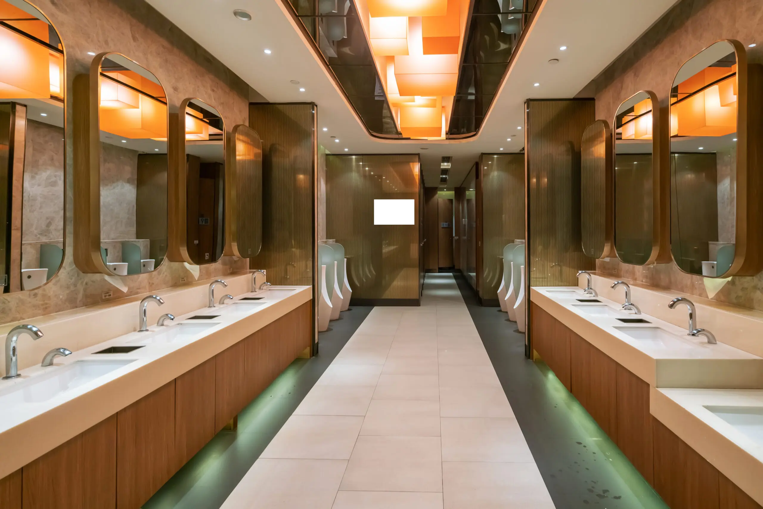 a cozy and classy washroom