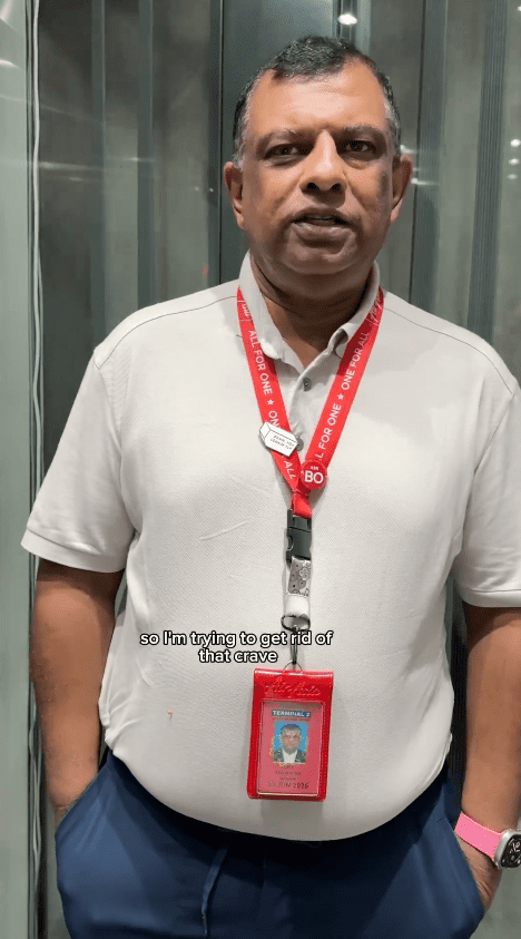 tony fernandes shared that he is trying to get rid of his cravings